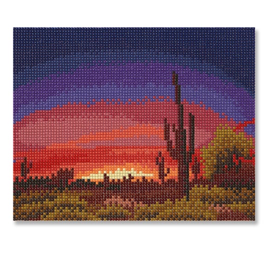 6 Pack: Desert Sunset Painting Diamond Art by Make Market®